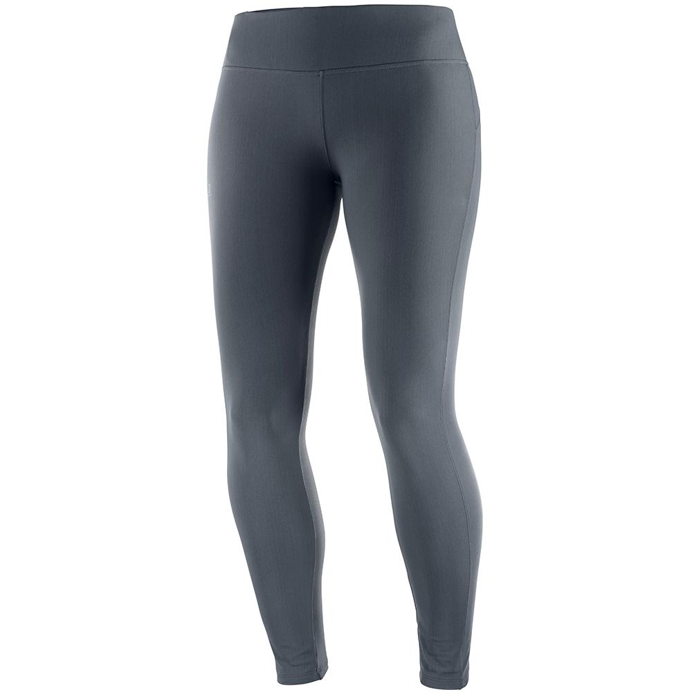 Salomon Leggings Dame Sort - COMET WARM W (KXDCP-4279)